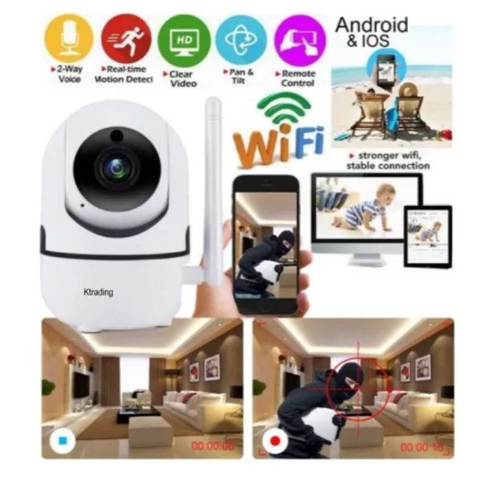 Intelligent Wifi IP CAMERA ONVIF High Definition 1080p Video / Audio